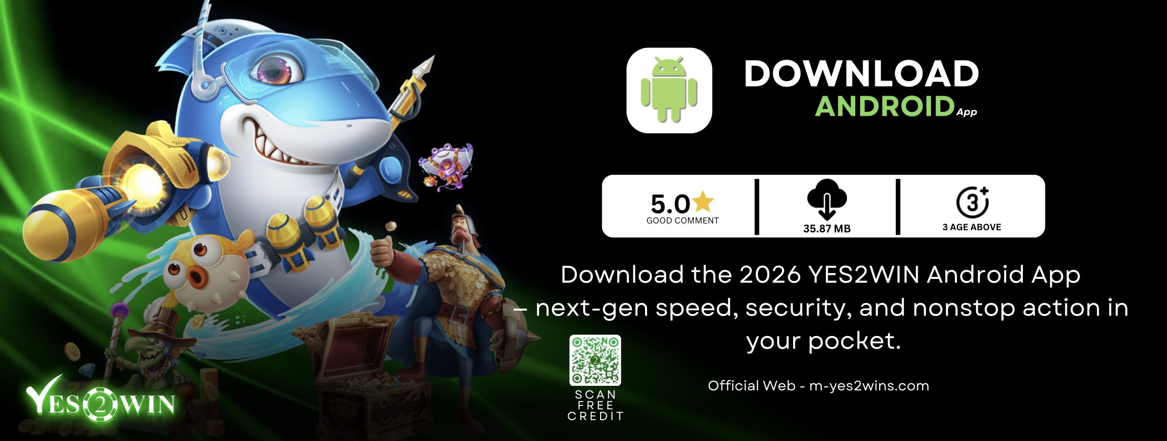 yes2 Official android download